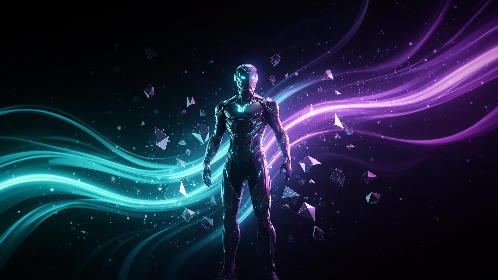 Abstract futuristic technology background